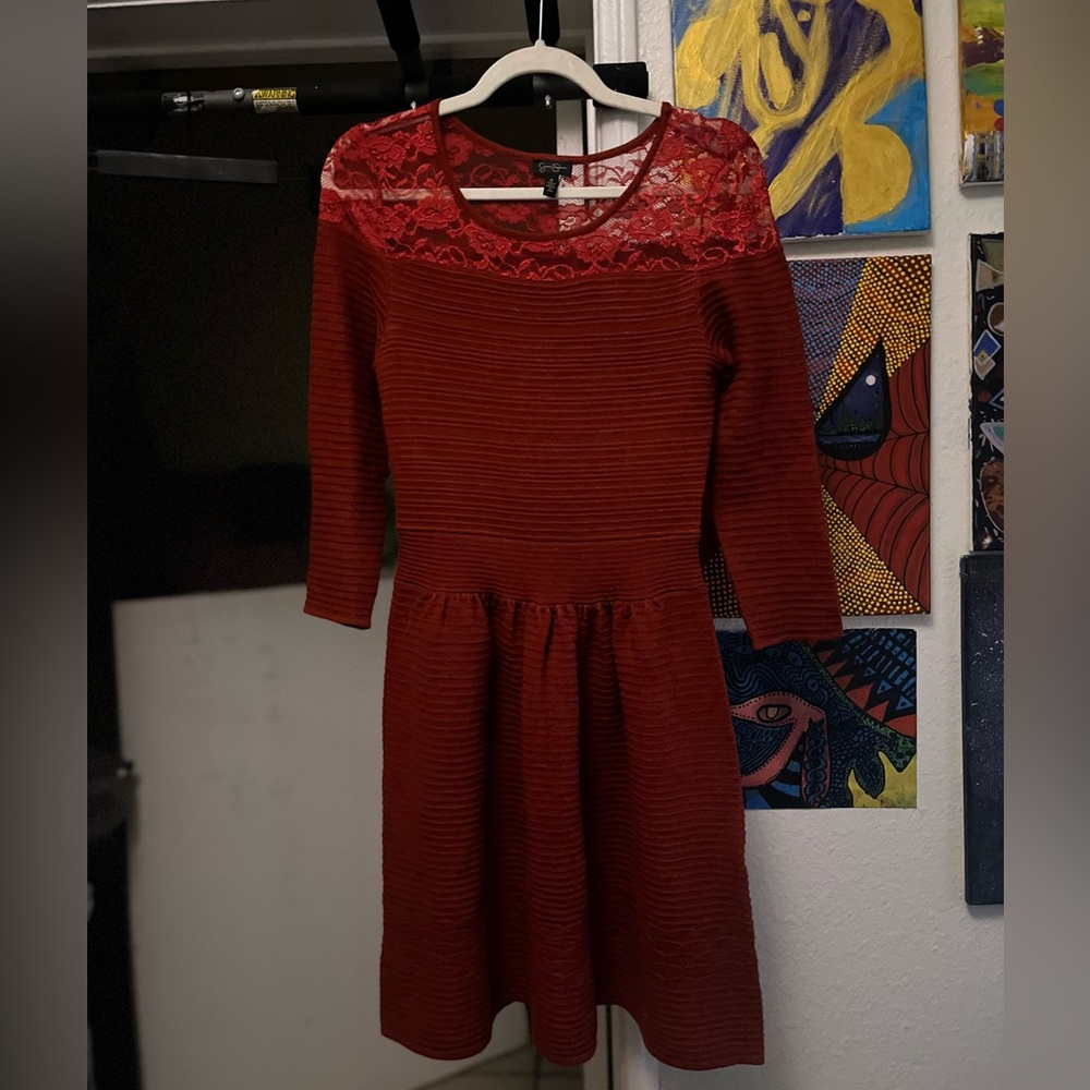 Jessica Simpson Red Dress